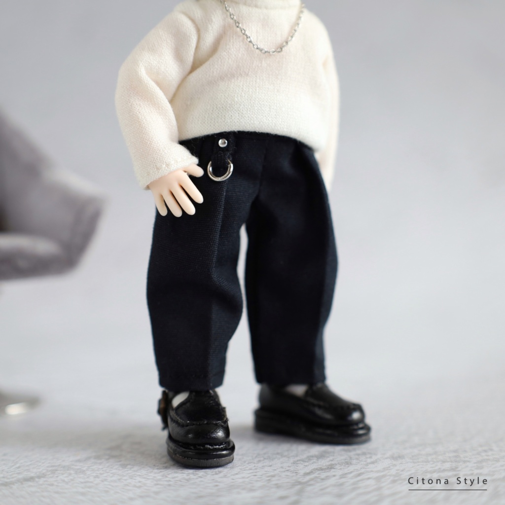 【新作販売 12/23 20:00~】オビツ11 / 2タックテーパードパンツ