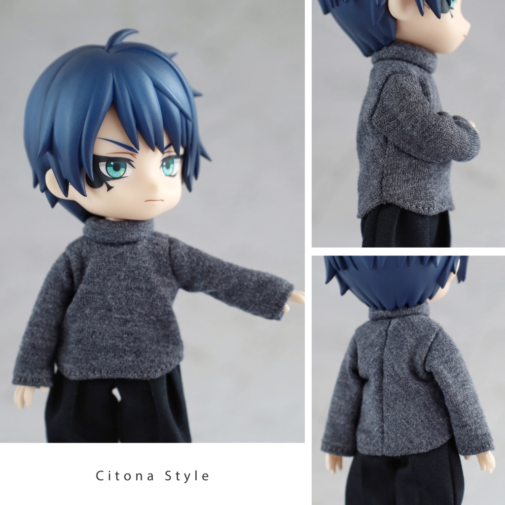 【新作販売 12/23 20:00~】オビツ11 / タートルネックカットソー