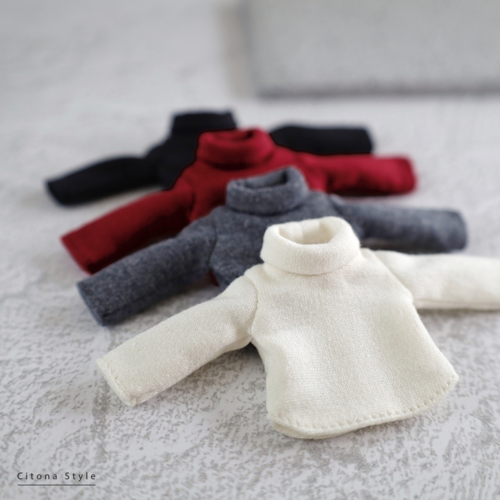 【新作販売 12/23 20:00~】オビツ11 / タートルネックカットソー