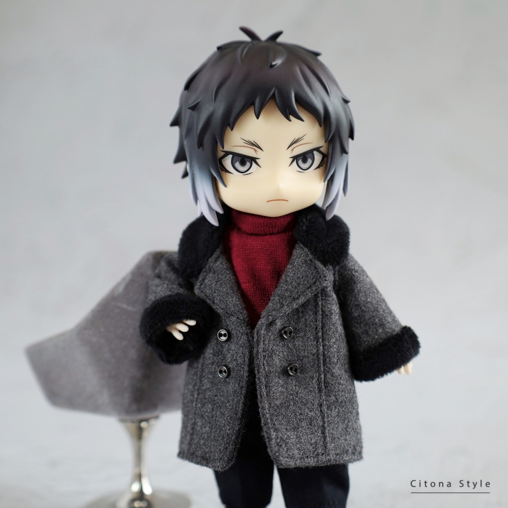 【新作販売 12/23 20:00~】オビツ11 / ファー付きダブルブレストコート