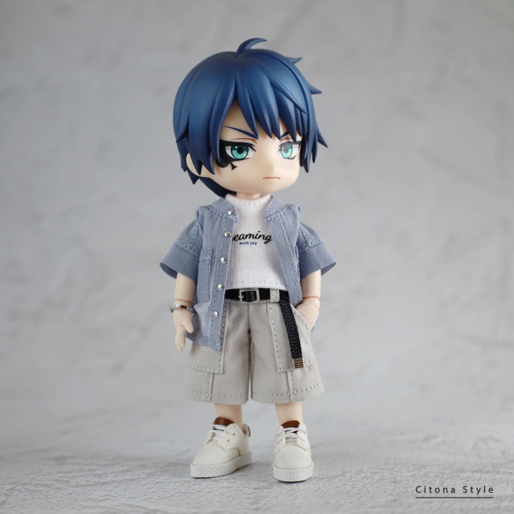 【新作販売 4/27 20:00~】オビツ11 / ベルト付きベイカーハーフパンツ