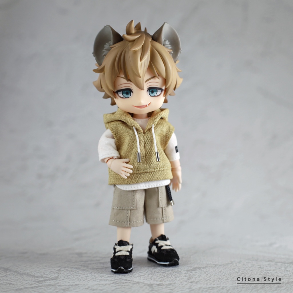 【新作販売 4/27 20:00~】オビツ11 / ベルト付きベイカーハーフパンツ