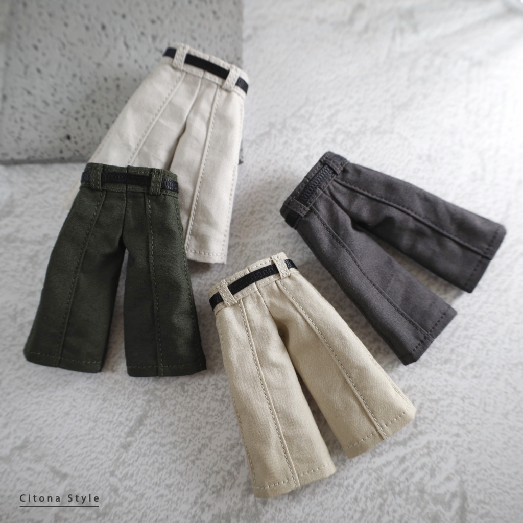 【新作販売 4/27 20:00~】オビツ11 / ベルト付きベイカーパンツ