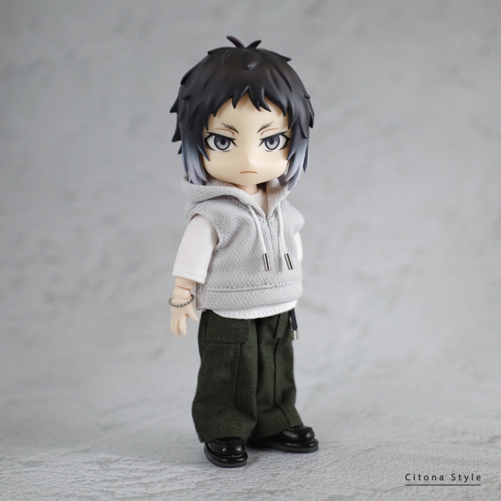 【新作販売 4/27 20:00~】オビツ11 / フーディーベスト&カットソー 2点セット