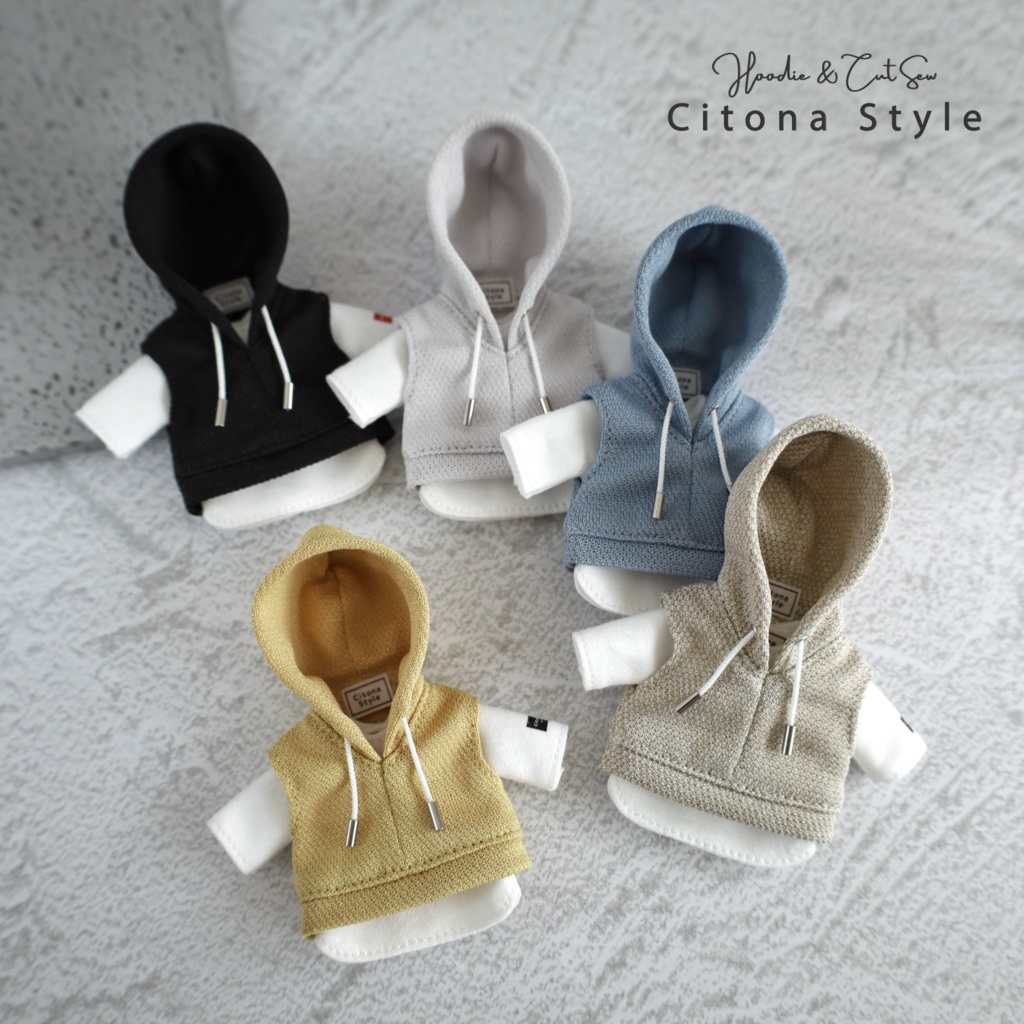 【新作販売 4/27 20:00～】オビツ11 / フーディーベスト&カットソー 2点セット