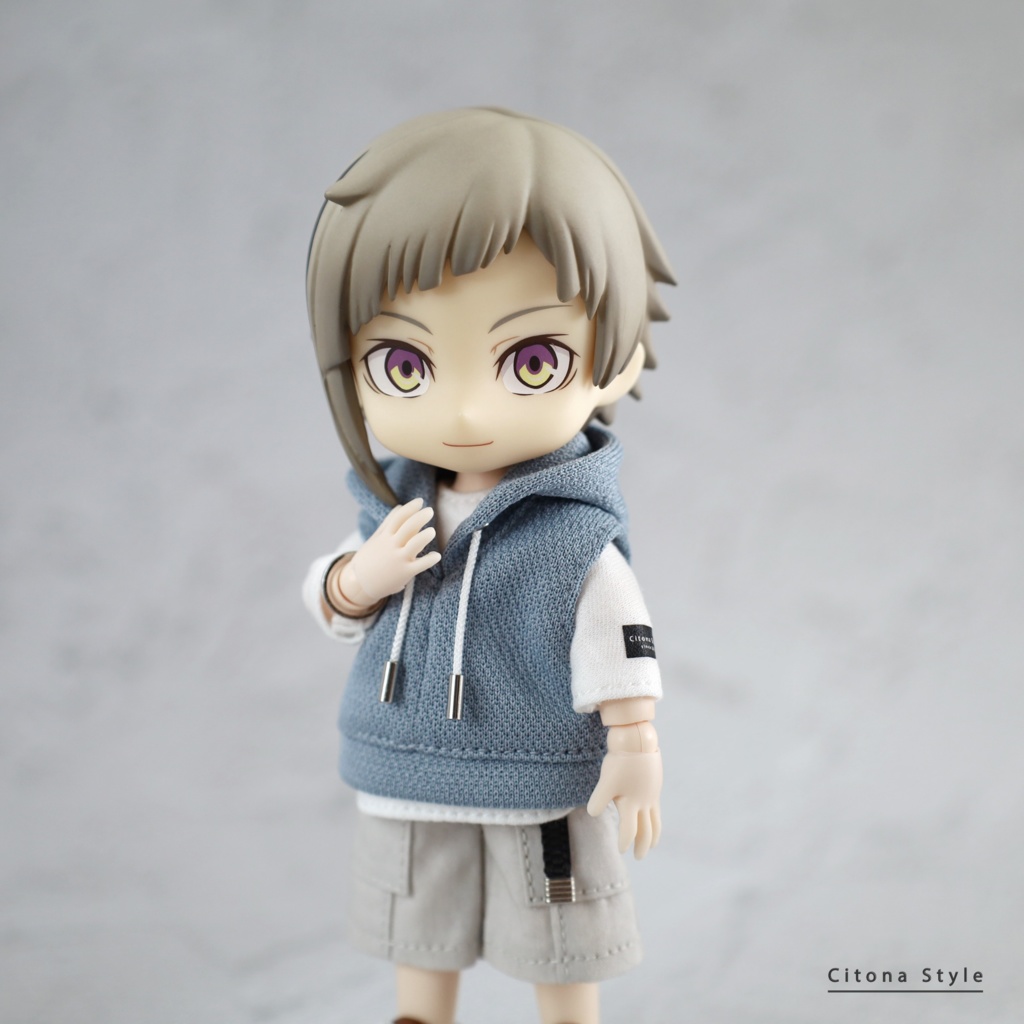 【新作販売 4/27 20:00~】オビツ11 / フーディーベスト&カットソー 2点セット