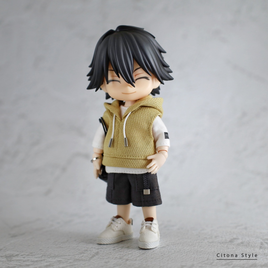 【新作販売 4/27 20:00~】オビツ11 / フーディーベスト&カットソー 2点セット