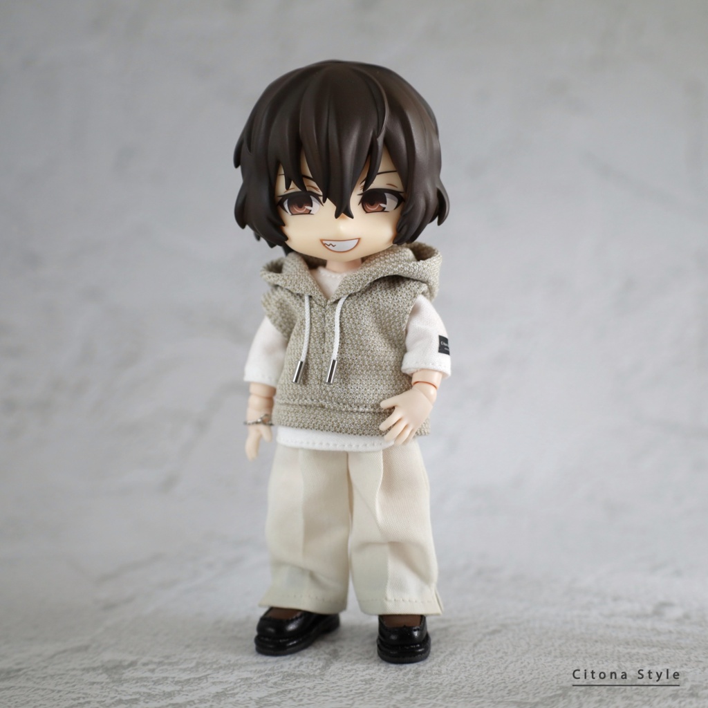 【新作販売 4/27 20:00~】オビツ11 / フーディーベスト&カットソー 2点セット