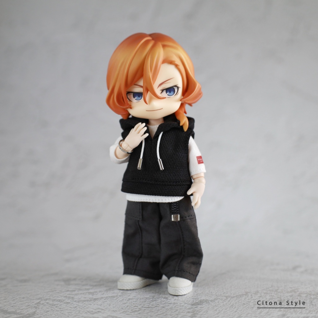 【新作販売 4/27 20:00~】オビツ11 / フーディーベスト&カットソー 2点セット