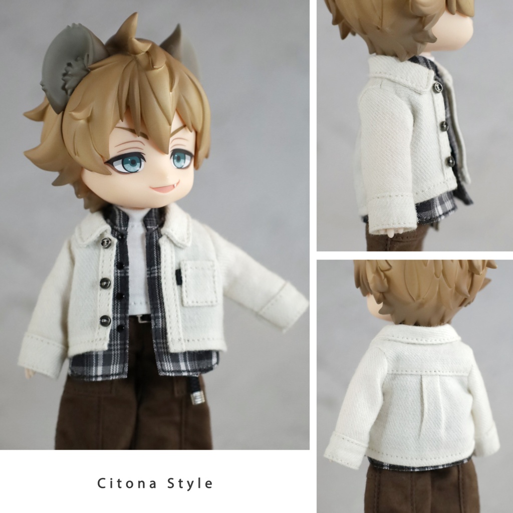 【新作販売 9/29 20:00~】オビツ11 / ジャケット+シャツ+カットソー 3点セット