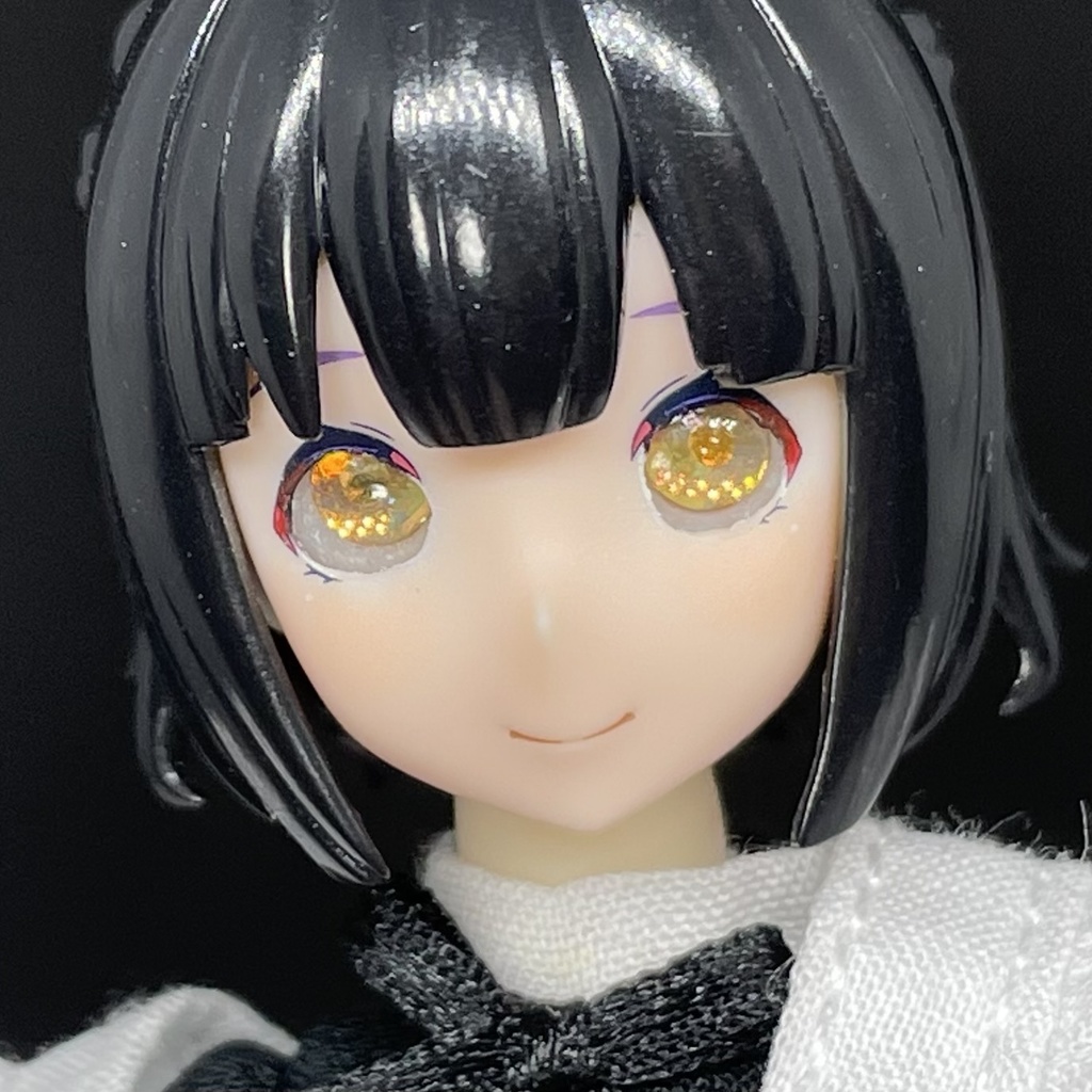 ドールアイ(6mm)1set【綺羅アイ:サンライズイエロー】