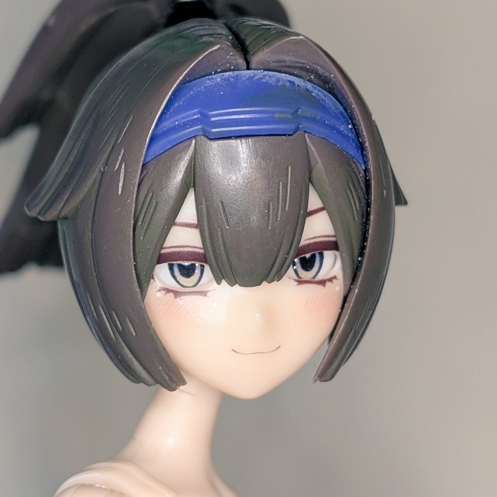 メガミ朱羅用フェイスパーツ【風律】シリーズ