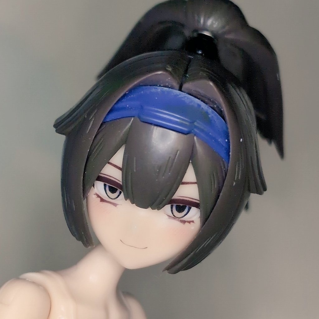 メガミ朱羅用フェイスパーツ【風律】シリーズ