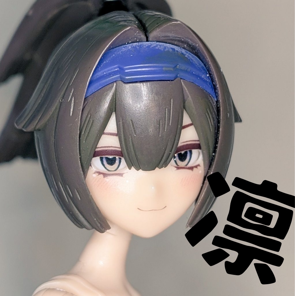 メガミ朱羅用フェイスパーツ【風律】シリーズ