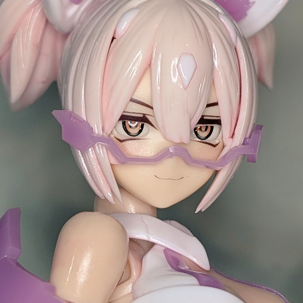 メガミ朱羅用フェイスパーツ【風律】シリーズ