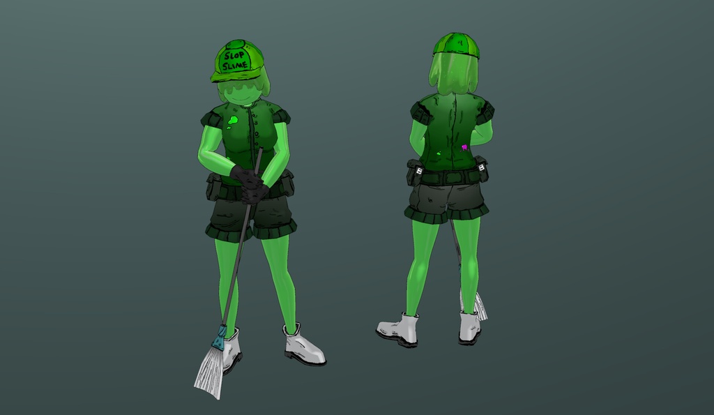 Slop & Slime Characters - スロップ&スライムキャラクター