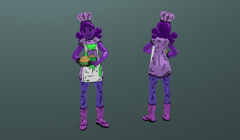 Slop & Slime Characters - スロップ&スライムキャラクター