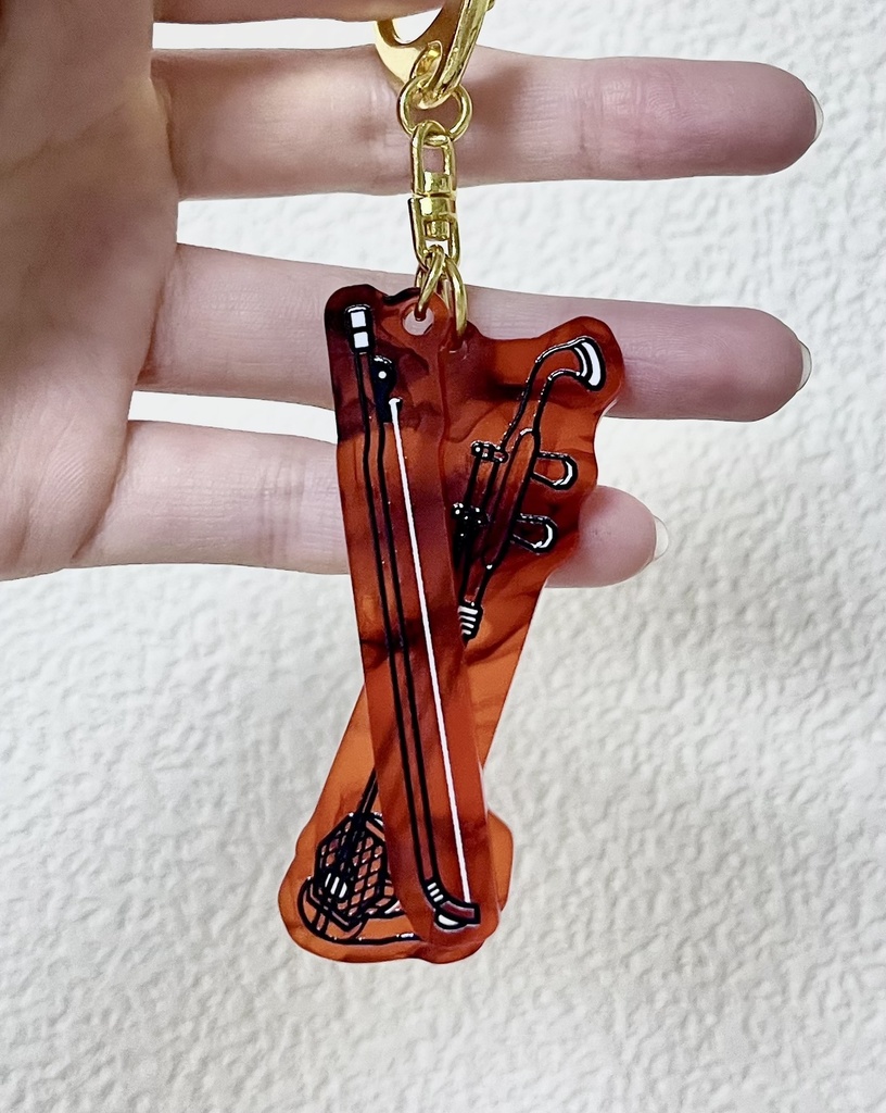 二胡アクキー（2枚組）