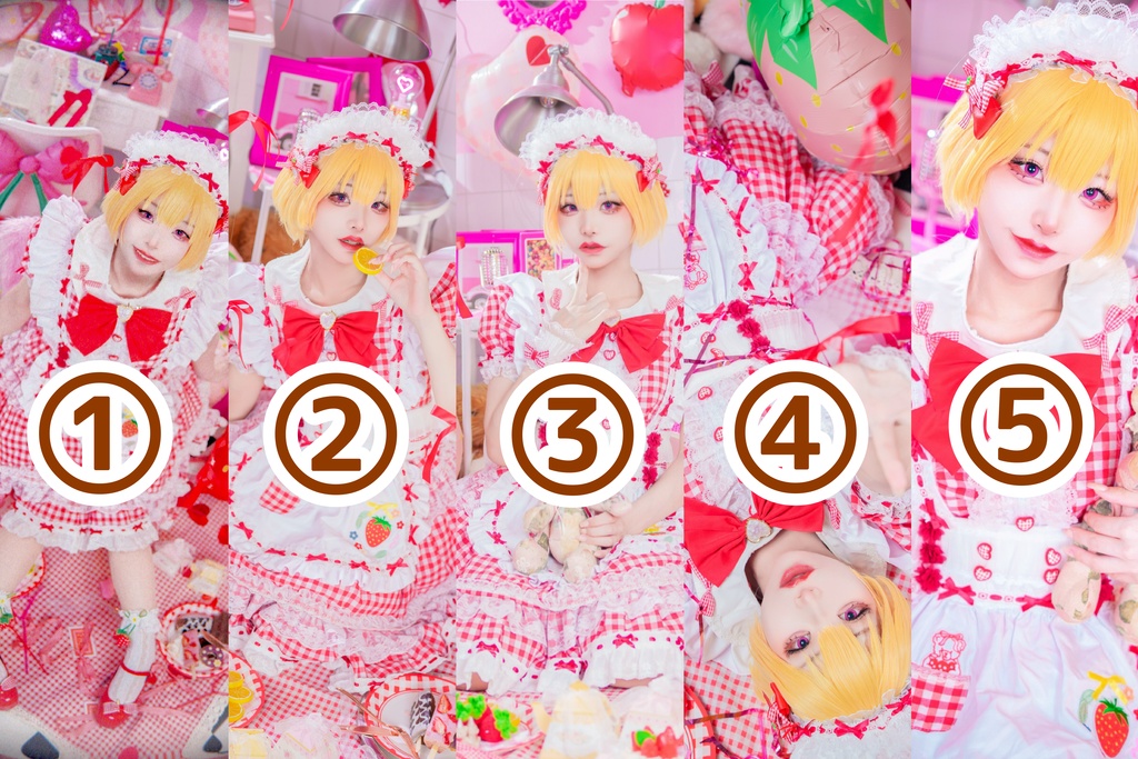 コスプレブロマイド【全5種】