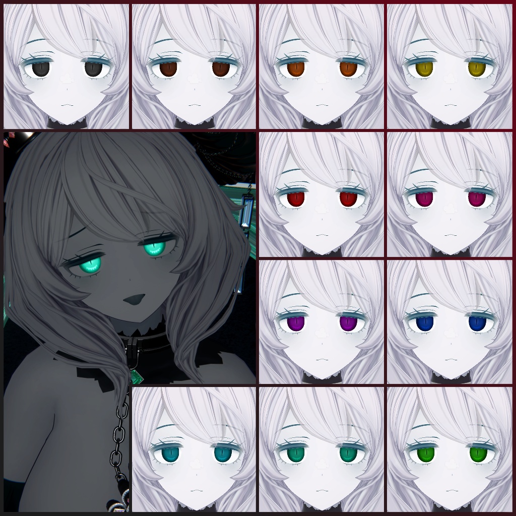 【無料/Free】捕食アイテクスチャ【ベリル・痩悟・九怨(クオン)・トルーシェ向け】