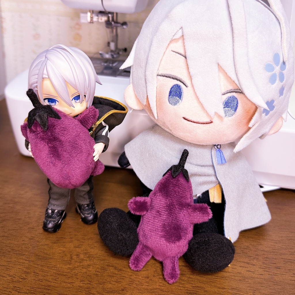 俺たちが育てましたクッション【茄子】