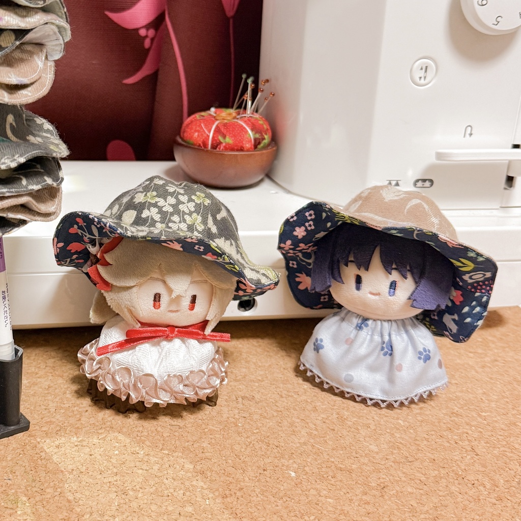 ぬいぐるみ用チューリップハット【原神 雨中嬉楽ぬいぐるみ 10cmぬい】