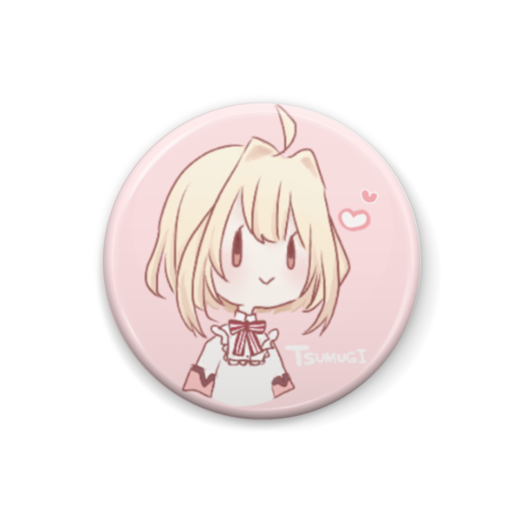 紡ちゃんバッチ