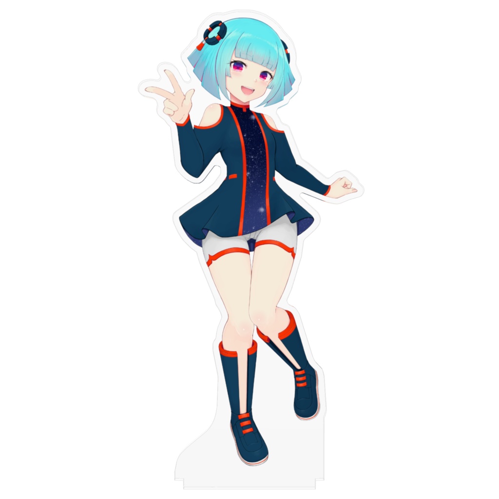 nAI-chanアクリルフィギュア