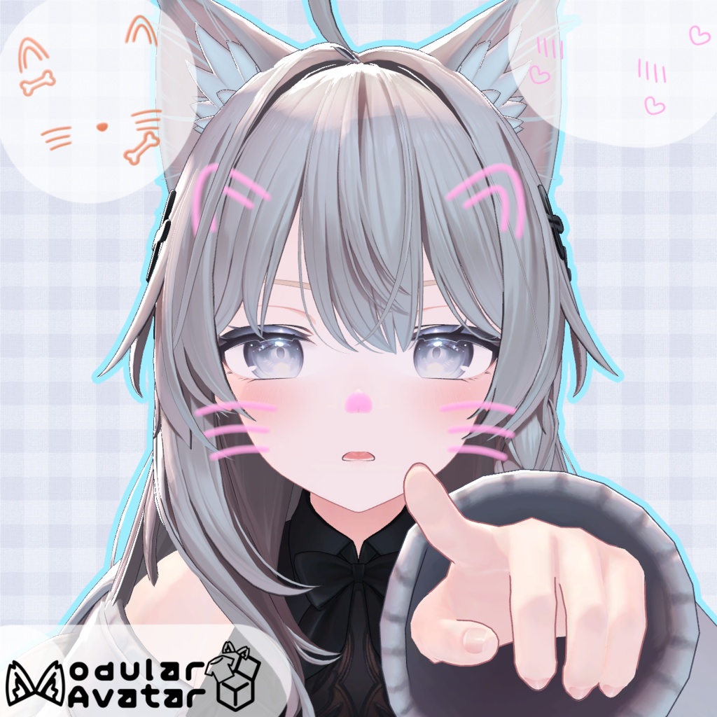 【VRChat】face_decoration