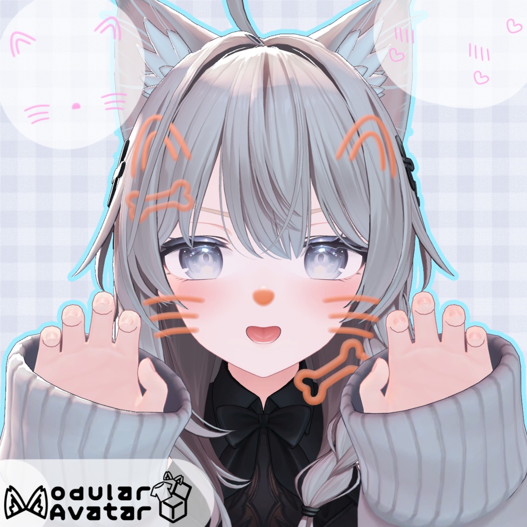 【VRChat】face_decoration