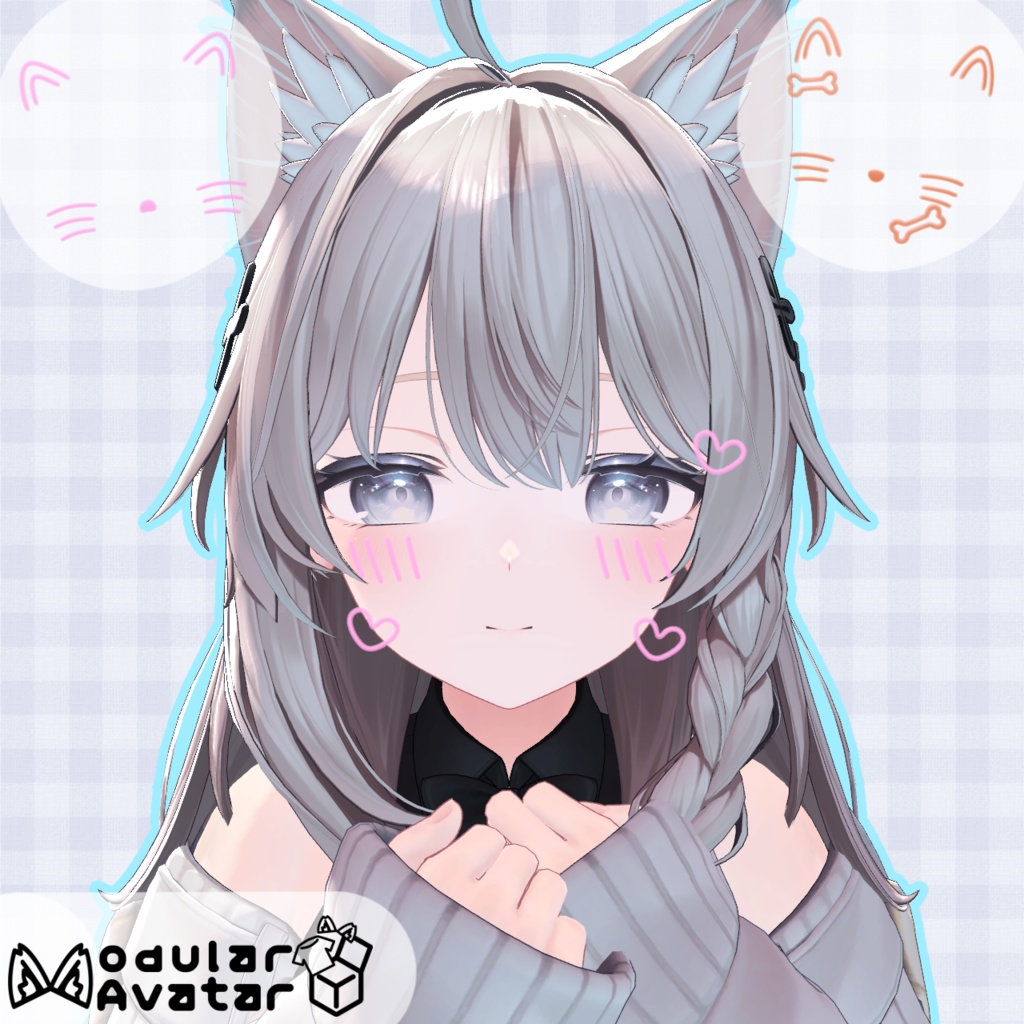 【VRChat】face_decoration