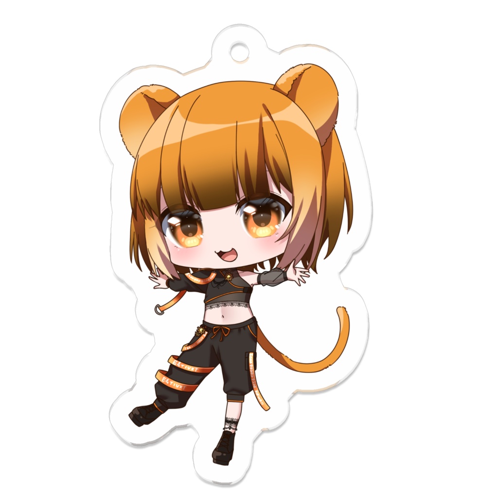 ビスケ・レビィ　アクリルキーホルダー50×50