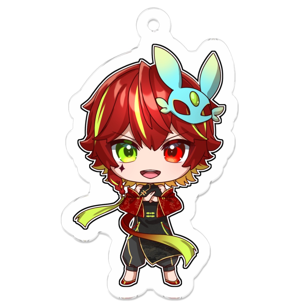 とも家4周年 騎華 アクリルキーホルダー