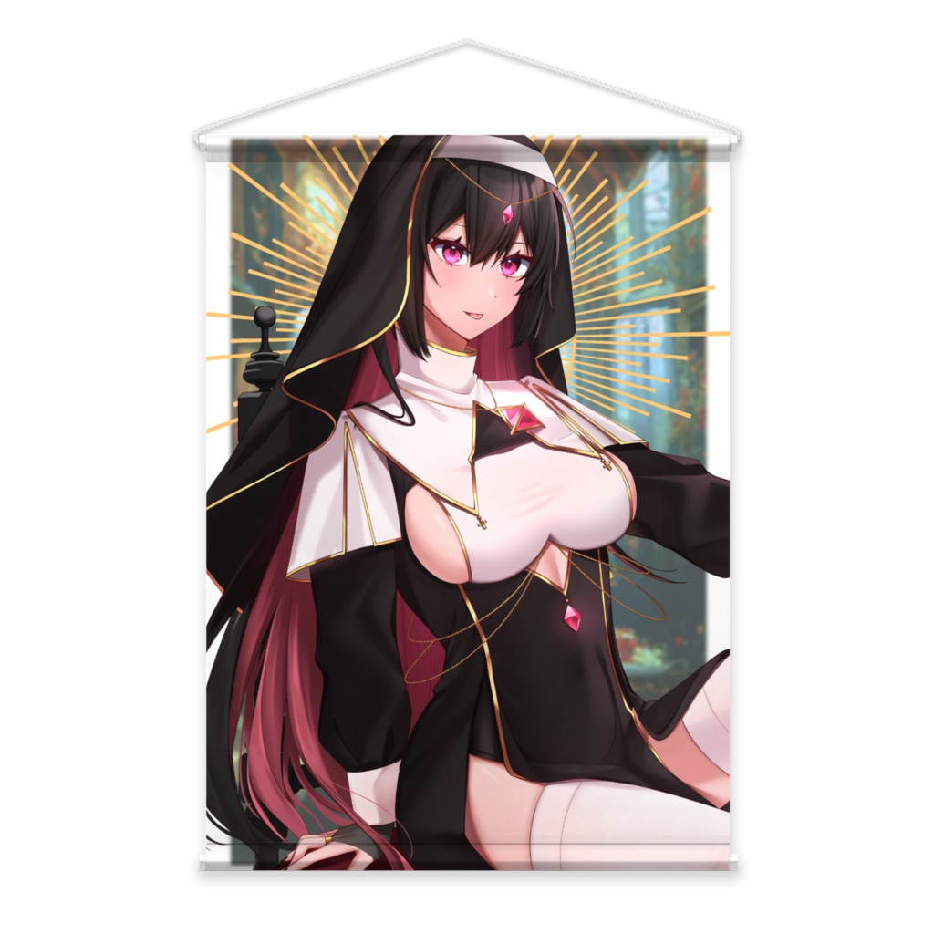 かもとも花4周年 タペストリー