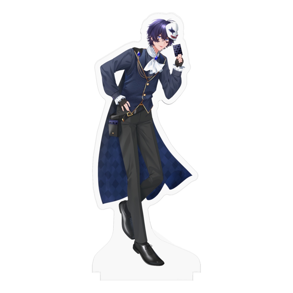 かもとも家5周年 黒瀬・アークトリア アクリルフィギュア100×100mm