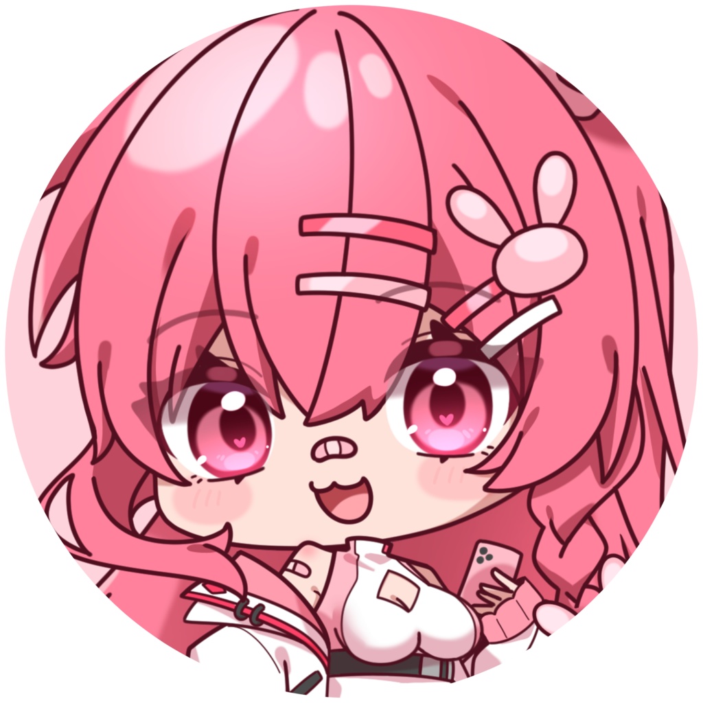 かもとも花5周年 ホログラム缶バッジ2