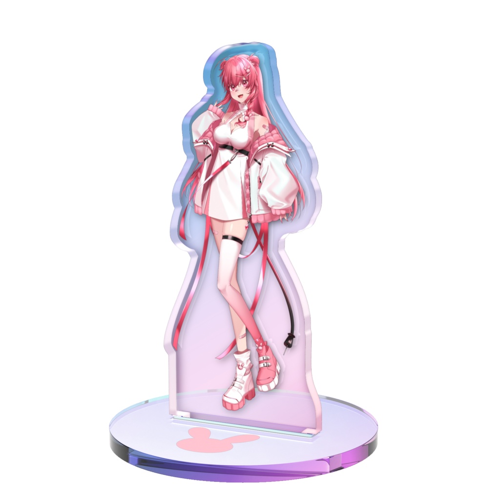 かもとも花5周年 オーロラアクスタ