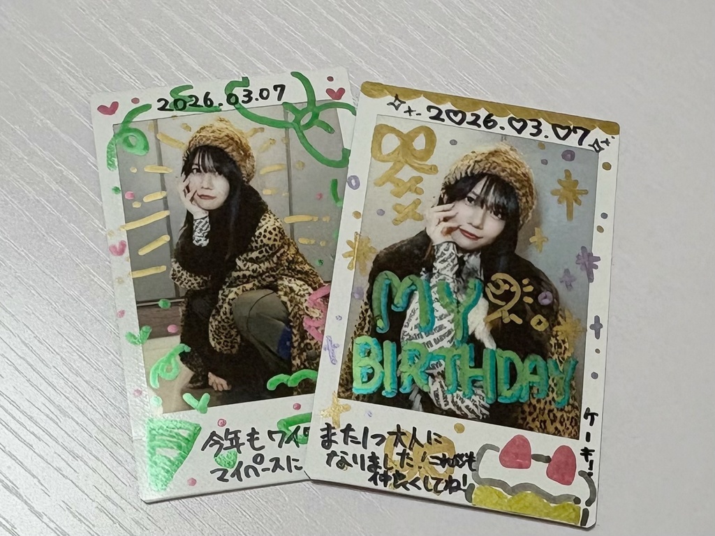 【通販限定】3月生誕2026チェキ