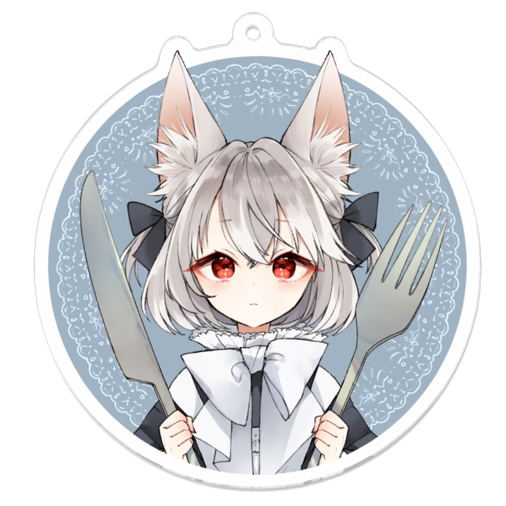 獣耳ちゃんアクキー