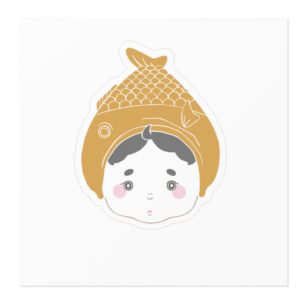 たいやきちゃん ステッカー