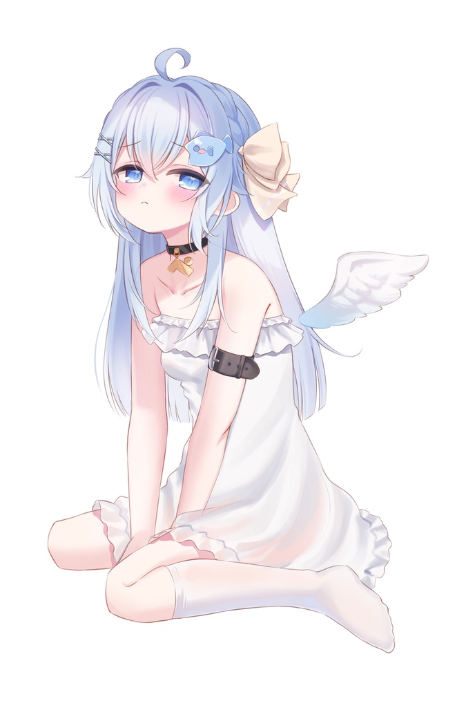 【ハロウィングッズ】天使ベリーちゃんの直筆サイン入りブロマイド&ステッカー(※ステッカーにサインは入っていません)