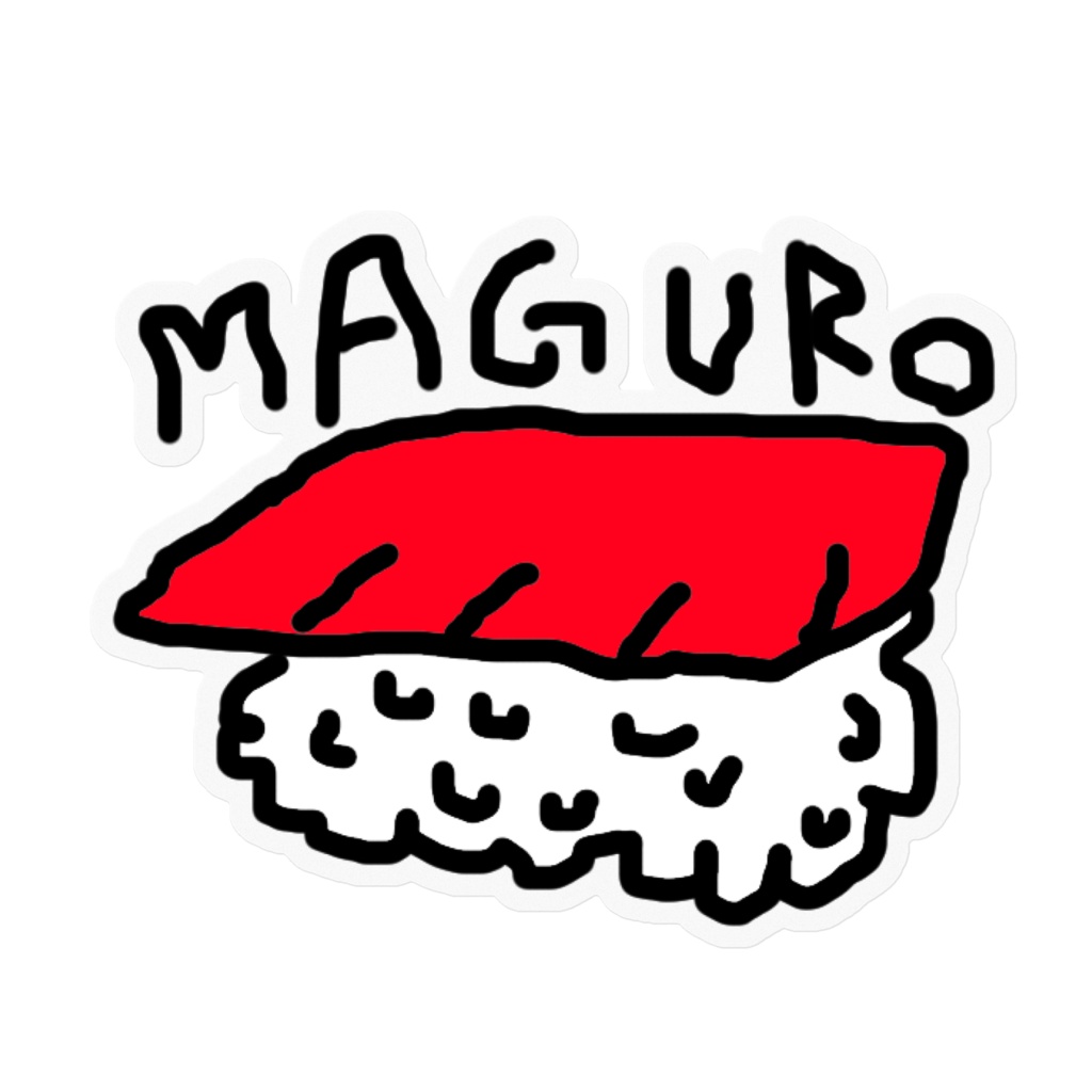 MAGURO STICKER