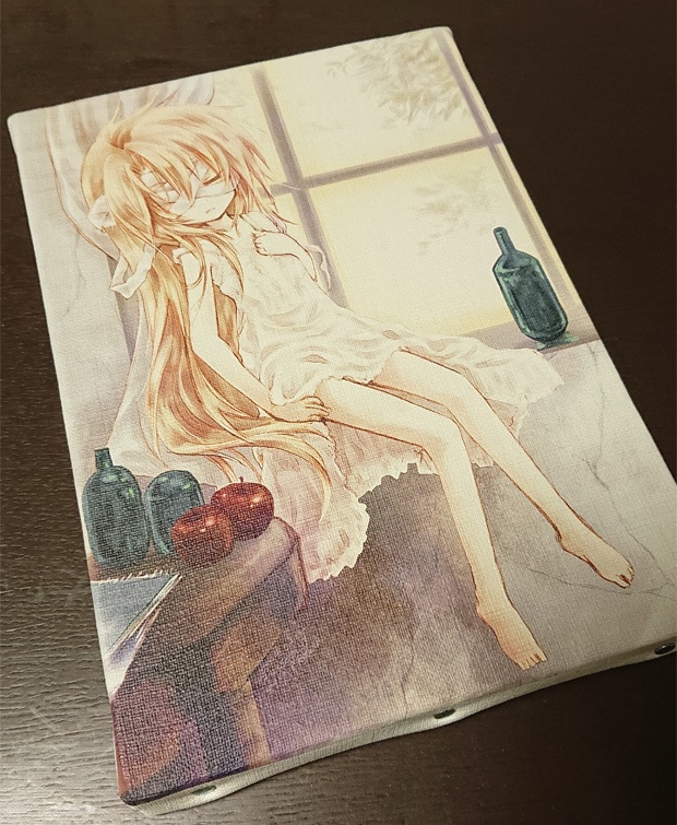 マリオネットの肖像画キャンバスアート「窓辺に眠る初恋」