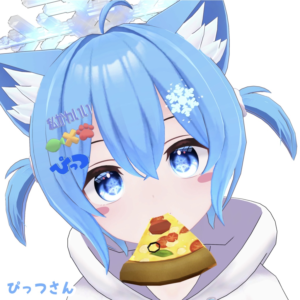 【セール中!】ちびポニテ&ツインテせっと!【ラスクちゃん専用】