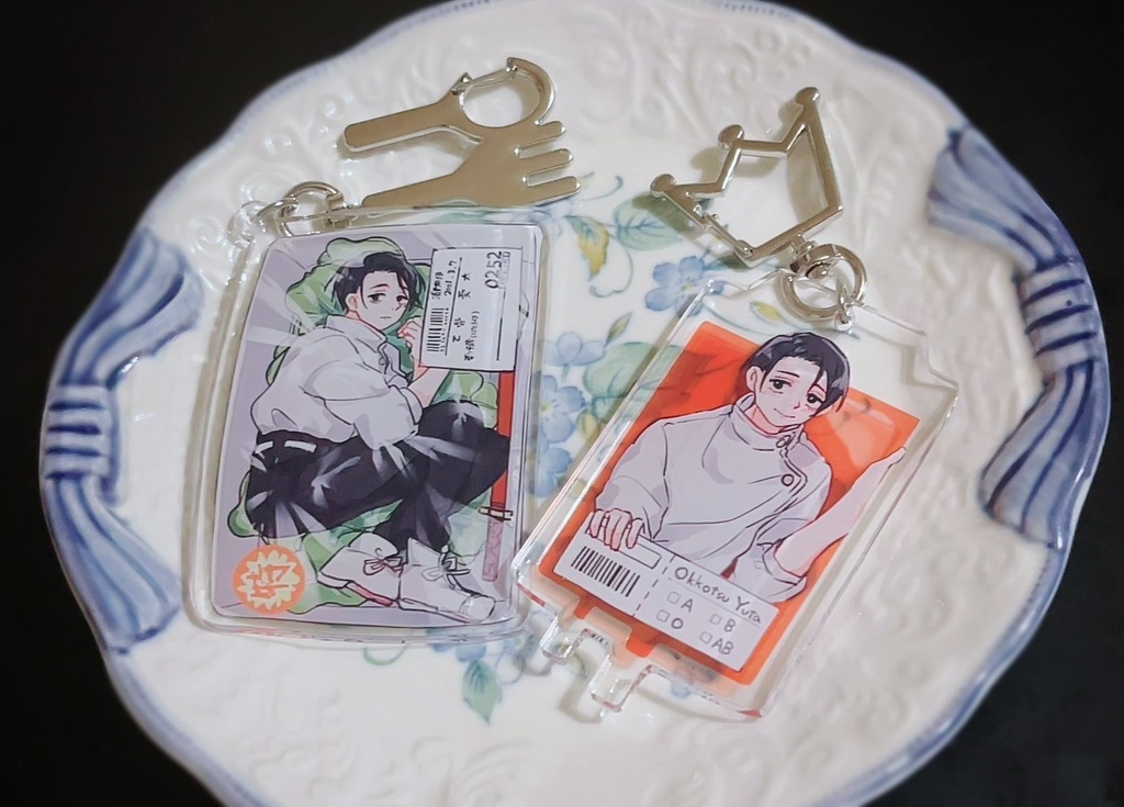 乙骨アクリルキーホルダー