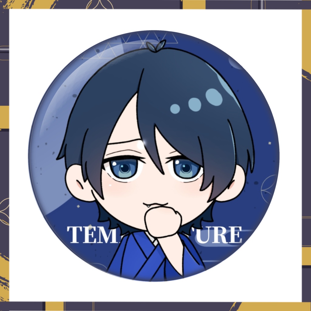 【新衣装公開記念】缶バッジ(笑いver)【発送3月中旬～3月下旬頃】