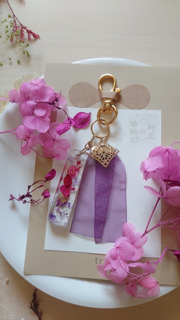 刀剣男士イメージハーバリウムキーチャーム(複数キャラ)