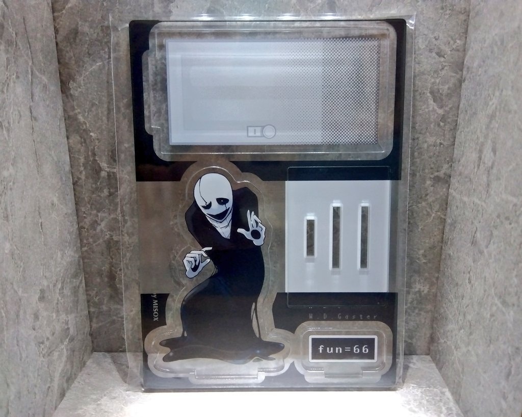 Gaster フレーム付きアクリルスタンド