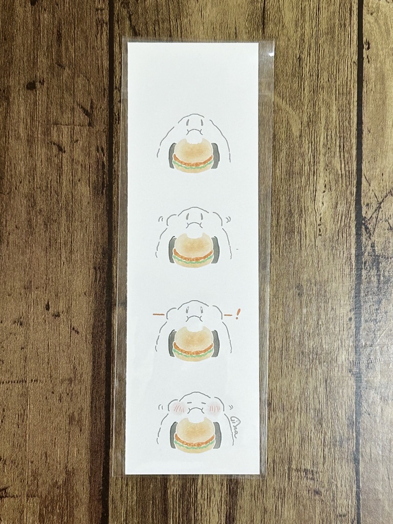 おにぎりしおりしーる