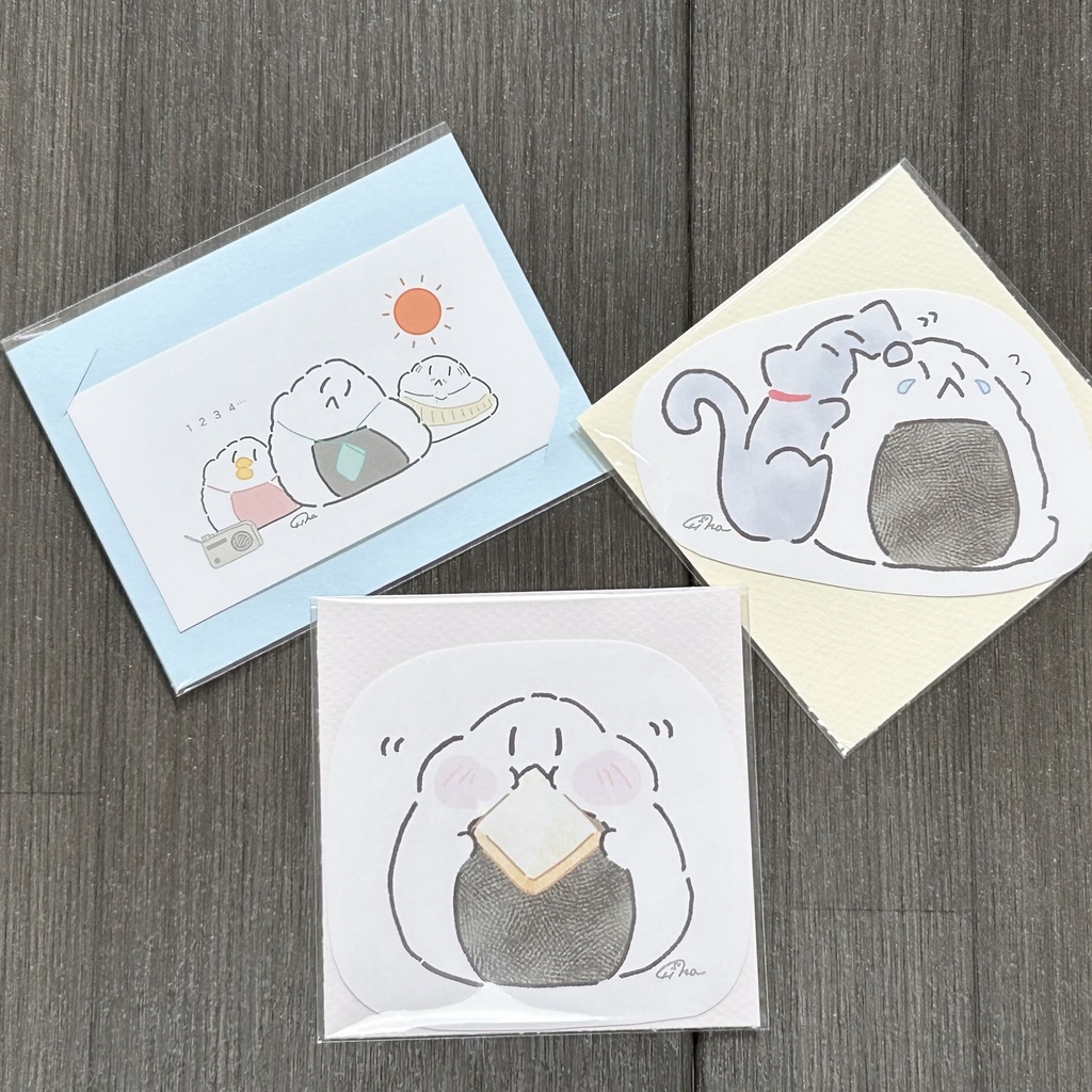 おにぎりシール（おおきめ）